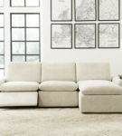 Hartsdale 3-Piece Right Arm Facing Reclining Sofa Chaise-Linen