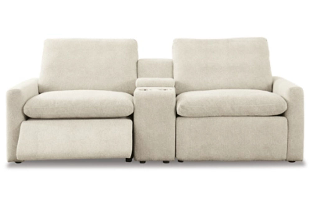 Hartsdale 3-Piece Power Reclining Sectional Loveseat with Console-Linen