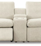 Hartsdale 3-Piece Power Reclining Sectional Loveseat with Console-Linen