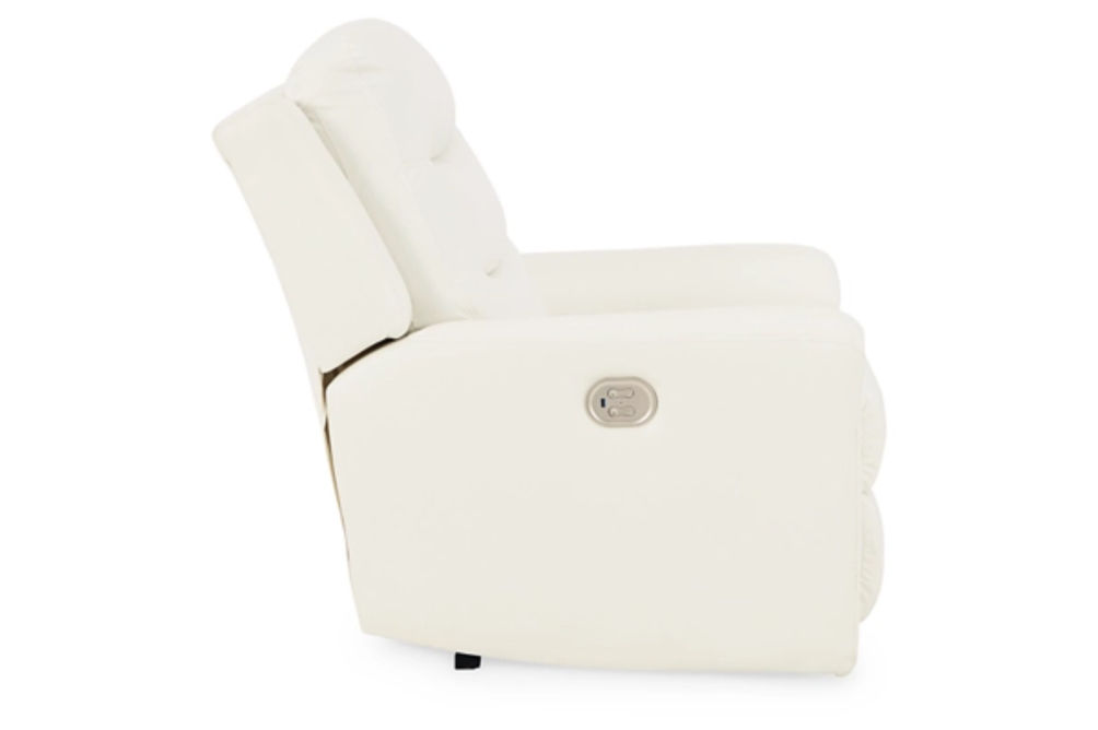 Signature Design by Ashley Warlin Power Recliner-White