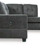 Signature Design by Ashley Kitler 2-Piece Sectional with Chaise-Smoke