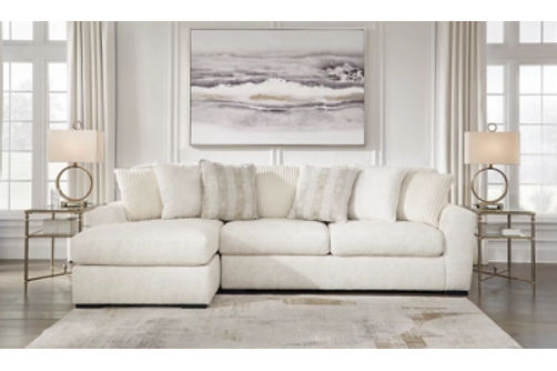Signature Design by Ashley Chessington 2-Piece Sectional with Chaise-Ivory