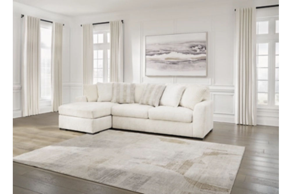 Signature Design by Ashley Chessington 2-Piece Sectional with Chaise-Ivory