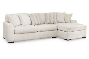 Seccional de 2 piezas con Chaise Chessington de Signature Design by Ashley - Ivory