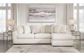 Signature Design by Ashley Chessington 2-Piece Sectional with Chaise-Ivory