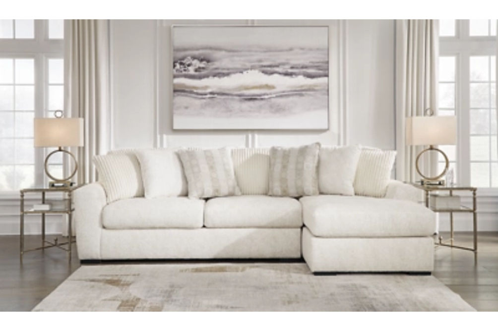 Seccional de 2 piezas con Chaise Chessington de Signature Design by Ashley - Ivory