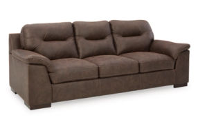 Signature Design by Ashley Maderla Sofa, Loveseat and Chair-Walnut