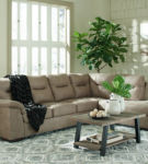 Signature Design by Ashley Maderla 2-Piece Sectional with Chaise-Pebble