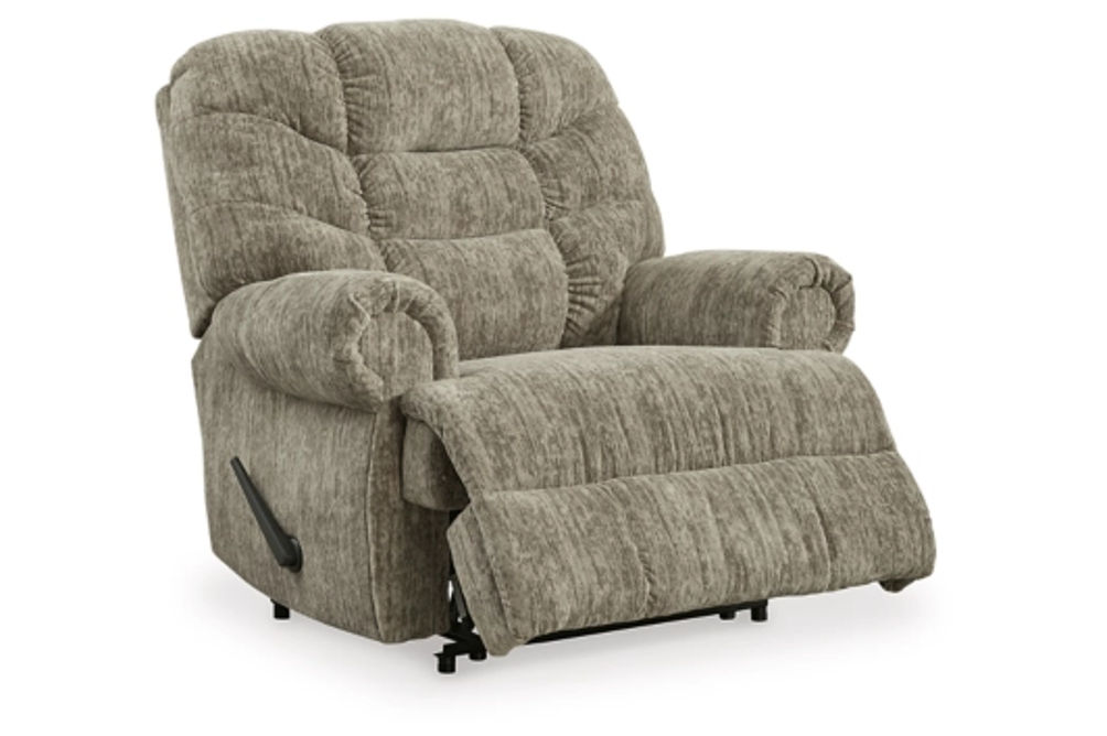 Signature Design by Ashley Movie Man Recliner-Taupe