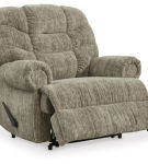 Signature Design by Ashley Movie Man Recliner-Taupe