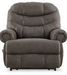 Signature Design by Ashley Camera Time Recliner-Gunmetal