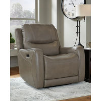 Signature Design by Ashley Galahad Power Recliner-Sandstone