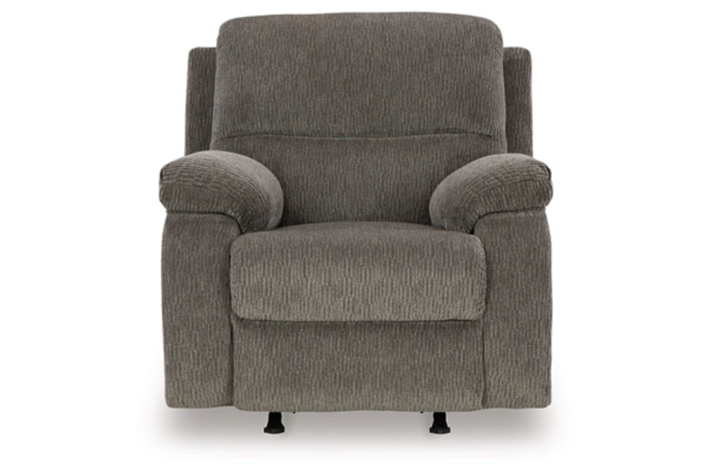 Signature Design by Ashley Scranto Reclining Loveseat and Recliner-Brindle