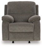 Signature Design by Ashley Scranto Reclining Loveseat and Recliner-Brindle