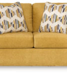 Signature Design by Ashley Keerwick Sofa and Loveseat-Sunflower