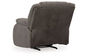 Signature Design by Ashley First Base Recliner-Gunmetal