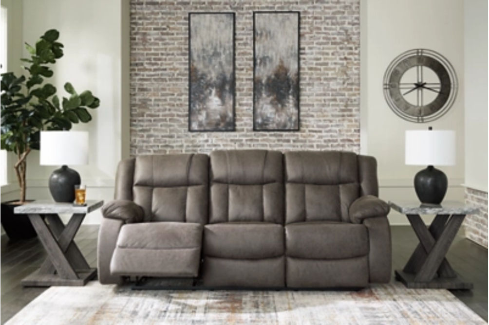 Signature Design by Ashley First Base Reclining Sofa, Loveseat and Recliner