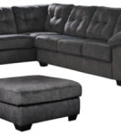 Signature Design by Ashley Accrington 2-Piece Sectional with Ottoman-Granite