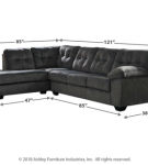 Signature Design by Ashley Accrington 2-Piece Sectional with Recliner