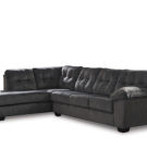 Signature Design by Ashley Accrington 2-Piece Sectional with Ottoman-Granite