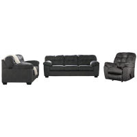 Signature Design by Ashley Accrington Sofa and Loveseat with Recliner