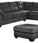 Signature Design by Ashley Accrington 2-Piece Sectional with Ottoman-Granite