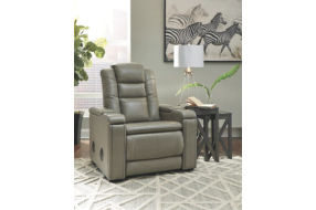 Signature Design by Ashley Boerna Power Recliner-Gray