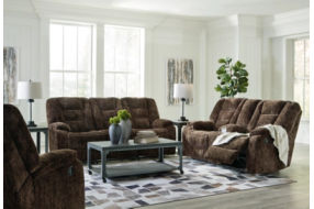 Signature Design by Ashley Soundwave Reclining Sofa, Loveseat and Recliner