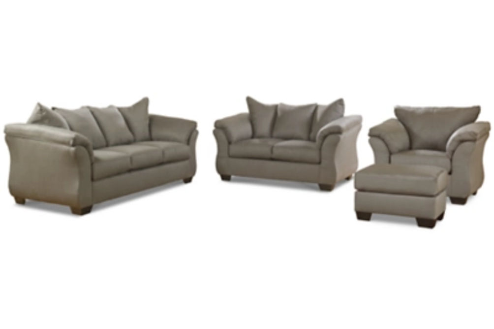 Signature Design by Ashley Darcy Sofa, Loveseat, Chair and Ottoman