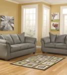 Signature Design by Ashley Darcy Sofa and Loveseat-Cobblestone