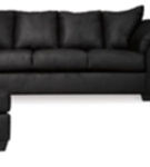 Signature Design by Ashley Darcy Sofa, Loveseat, Chair and Ottoman-Black