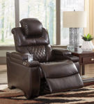 Signature Design by Ashley Warnerton Power Recliner-Chocolate