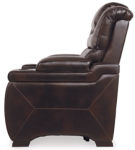 Signature Design by Ashley Warnerton Power Recliner-Chocolate