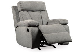 Signature Design by Ashley Mitchiner Reclining Loveseat and Recliner-Fog