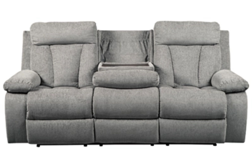 Signature Design by Ashley Mitchiner Reclining Sofa and Loveseat-Fog