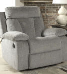 Signature Design by Ashley Mitchiner Reclining Loveseat and Recliner-Fog