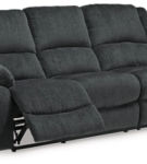 Signature Design by Ashley Draycoll Reclining Sofa and Recliner-Slate