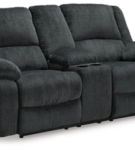 Signature Design by Ashley Draycoll Power Reclining Sofa and Loveseat-Slate