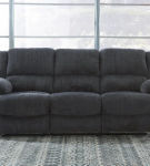 Signature Design by Ashley Draycoll Reclining Sofa and Recliner-Slate