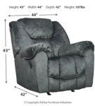 Signature Design by Ashley Capehorn Recliner-Granite