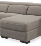 Signature Design by Ashley Mabton 3-Piece Power Reclining Sectional-Gray