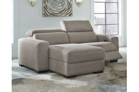 Signature Design by Ashley Mabton 2-Piece Power Reclining Sectional with Chaise