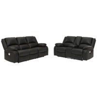 Signature Design by Ashley Calderwell Power Reclining Sofa and Loveseat