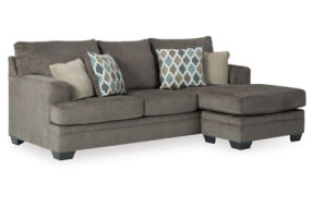 Signature Design by Ashley Dorsten Sofa Chaise and Recliner-Slate