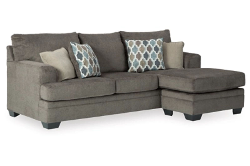 Signature Design by Ashley Dorsten Sofa Chaise with Chair and Ottoman-Slate