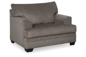 Signature Design by Ashley Dorsten Oversized Chair and Ottoman-Slate