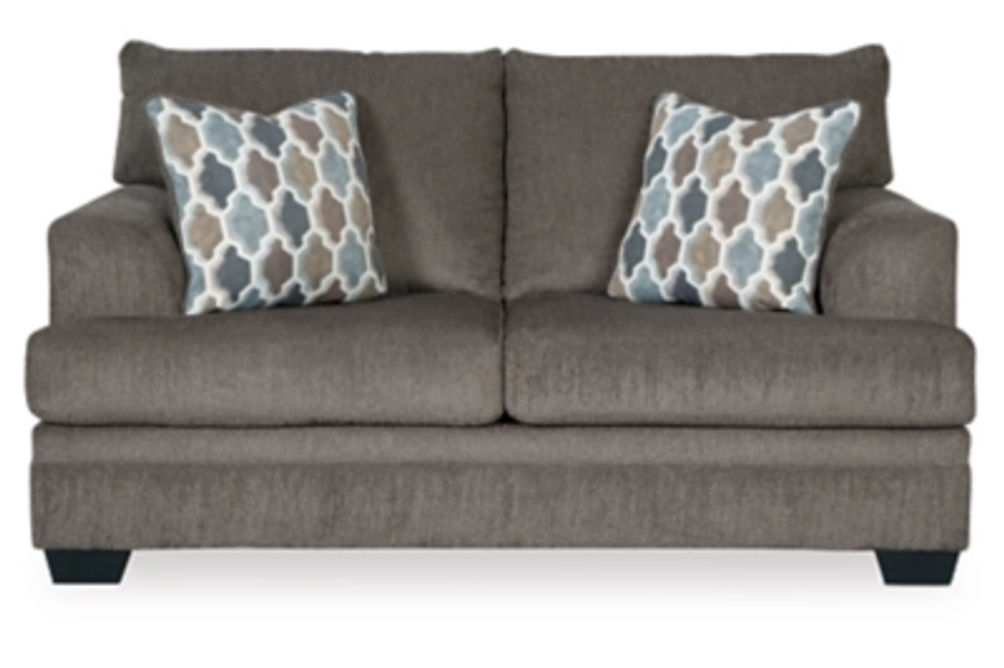 Signature Design by Ashley Dorsten Sofa Chaise and Loveseat-Slate