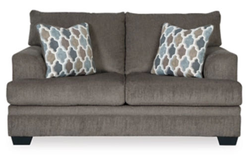 Signature Design by Ashley Dorsten Sofa Chaise and Loveseat-Slate