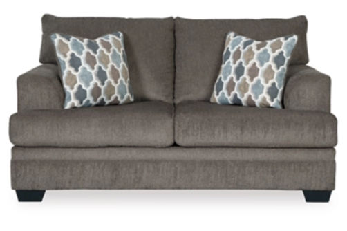 Signature Design by Ashley Dorsten Sofa and Loveseat-Slate