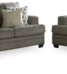 Signature Design by Ashley Dorsten Sofa and Loveseat-Slate